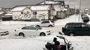 Calgary cleans up after destructive hail storm