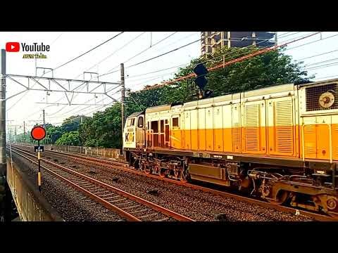 KA BIMA Melintas Pelan Di Awal Video ❗Di Susul Dominasi KRL JR Serta KA Manahan & KRL INKA.