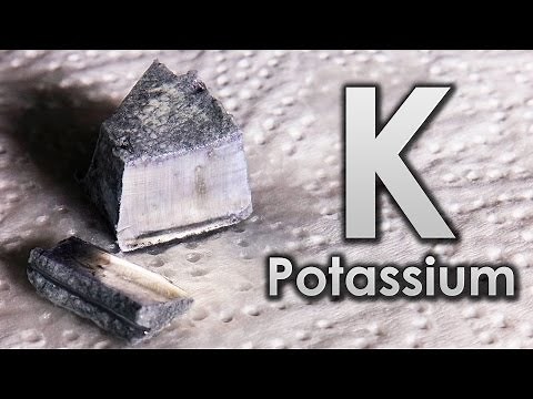 Potassium - The Active ALKALI METAL!