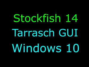 Stockfish 14 on Tarrasch Chess GUI - download install guide for Windows 10 HD 4K 8K YouTube