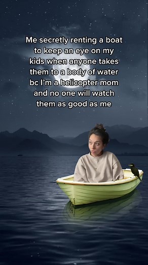 Helicopter Mom Secretly Monitoring Kids at Water