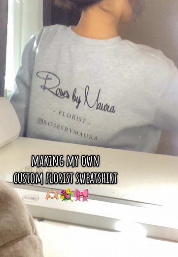 this is your sign to make your own business hoodies/sweatshirts!!🫶🏼