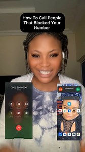 322 reactions · 69 shares | How to call numbers that block you #technique #viral #techtips #coaching | Ololade Afolabi | Facebook