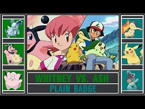 Ash vs. Whitney (Pokémon Sun/Moon) - Goldenrod Gym/Plain Badge - Johto Gym Battle