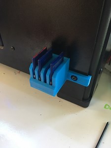 SD Chip holder for FlashForge #3DThursday #3DPrinting