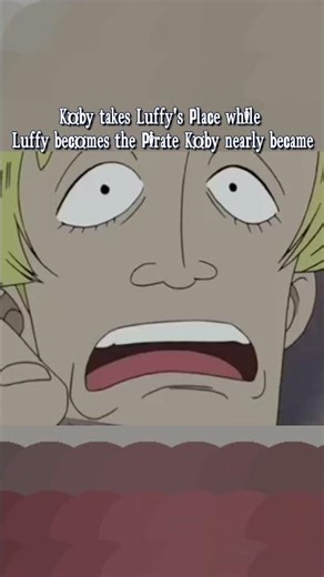 Koby took Luffy's Place Under Garp