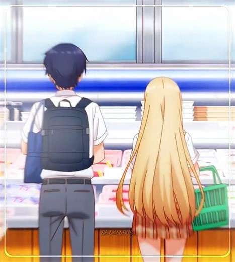 Amane & Mahiru Convenience Store Date 😭💞🍱 | The Angel Next Door S2 Ep 1 #anime #shorts