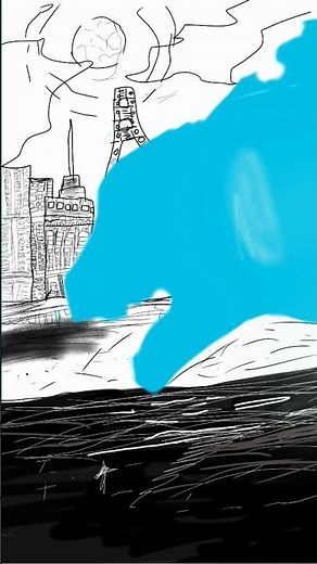 drawing gost godzilla 1954 #godzilla