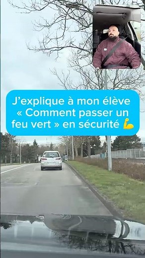 How do you cross an intersection with a green light?