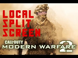Split Screen - Call of Duty Modern Warfare 2 (PS3)