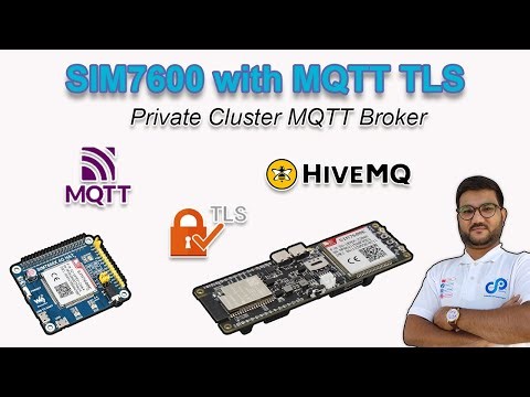 SIM7600 using MQTT with TLS | HiveMQ Private MQTT Broker | Urdu | Hindi