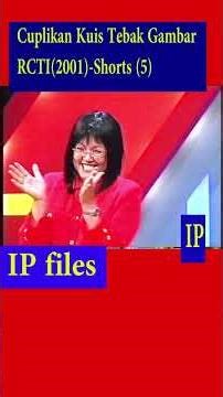 "Guess the Picture" Quiz Clip (RCTI)-2001 (Part 5) #retro #tv #funnyquiz #guessthepicturequiz #quiz
