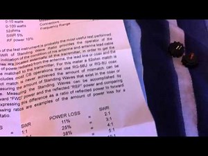 CB Radio: Astatic Para Dynamics PDC5 Power/SWR meter