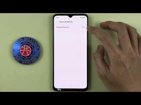Swipe down to open apps when the screen is off on OPPO A73 Android 10