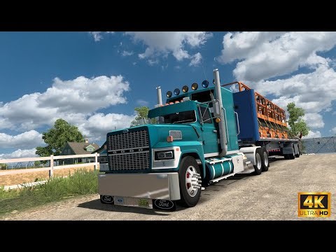 ATS | Realistic Driving | FORD LTL 9000 | Grand Utopia of America | JBX3 + Reshade | #ats1_54
