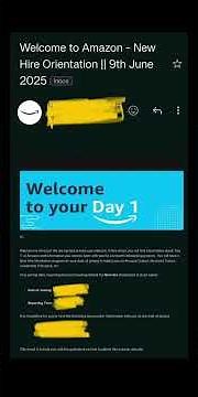Amazon VCS 1 onboarding day#amazon#amazonjobsfromhome#vcs#jobs#viralshorts