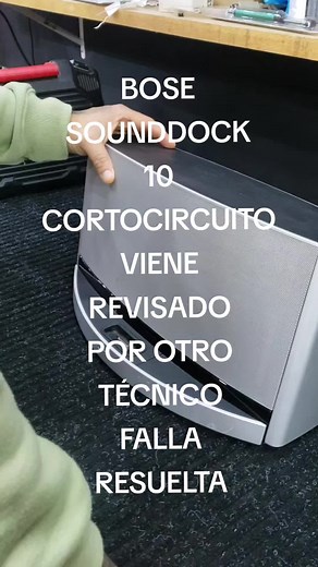 Reparación de BOSE SOUNDDOCK 10: Falla Resuelta