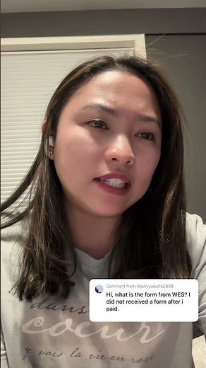 Where to find the WES form after payment? #WES