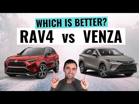 2022 Toyota Venza VS Toyota RAV4 Hybrid | Which Hybrid SUV Should You Buy?