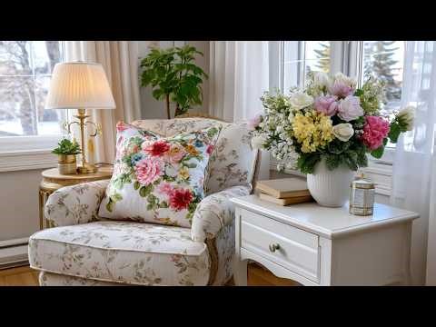 French Country Spring Decor ~ Timeless Elegance for Small Farmhouse Spaces