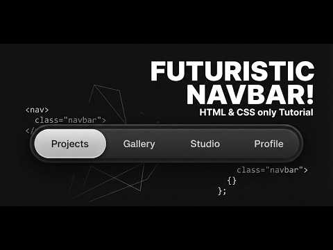 The Best Animated Navbar of 2026 (Better than Vercel) #navbar #animation #vercel #navigation