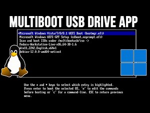 How to Create a Bootable Flash Drive with Multiple Image Files in Windows or Linux