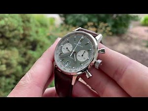 Newest Hamilton Intra-Matic Chrono Green!