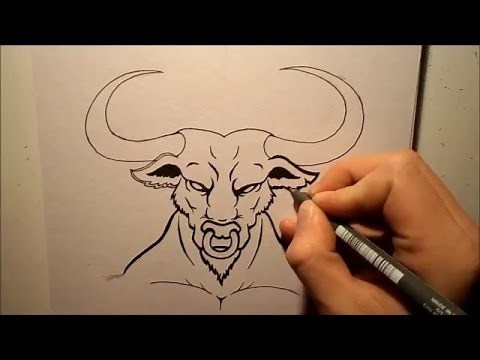 How to draw a Bull