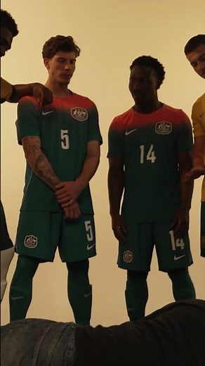 Behind the scenes of the #Socceroos Home and Away jersey launch 🎥👀📸🎬