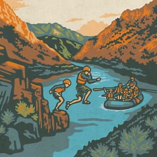 Gentle Scenic Float Trips In Colorado | Echo Canyon