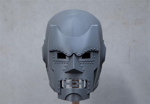 Classic Doctor Doom Inspired Cosplay Mask – Comic 3D Printed Villain Mask – Mask or Full Helmet Available - Etsy