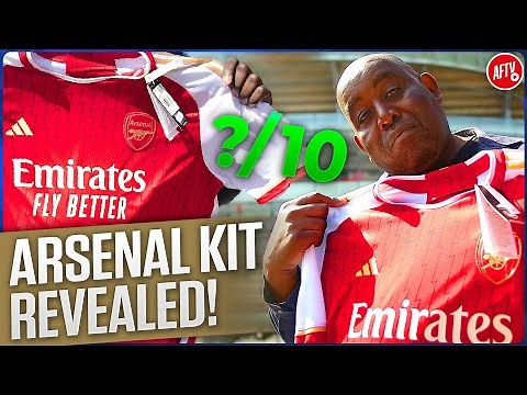 BRAND NEW ARSENAL 23/24 KIT REVIEW!
