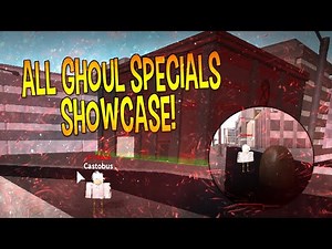 All Ghoul Speciality Showcase | Ro-Ghoul |Sacrifice, Skyfall, Ejector, Concussor, etc | NEW BUILDING
