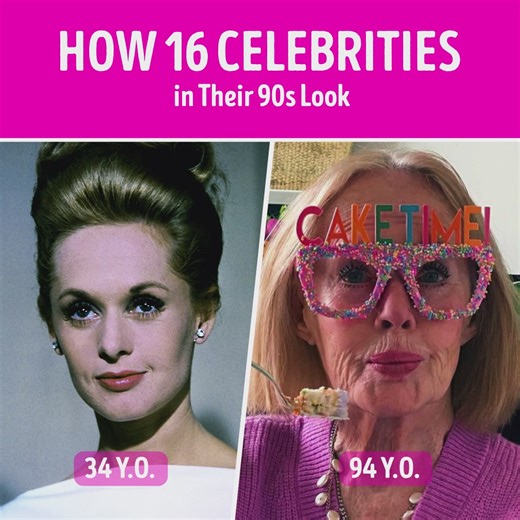 How 16 Celebrities in Their 90s Look | CelebRatings