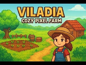 Viladia: Cozy Pixel Farm Gameplay – Relaxing Pixel Farming! 🌾✨