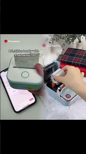 Boost your study efficiency with Phomemo T02 mini sticker printer! #phomemo