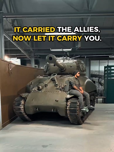 No Sherman slander here. 🤫 #thetankmuseum #militaryhistory #drip #ww2 #famthetankman