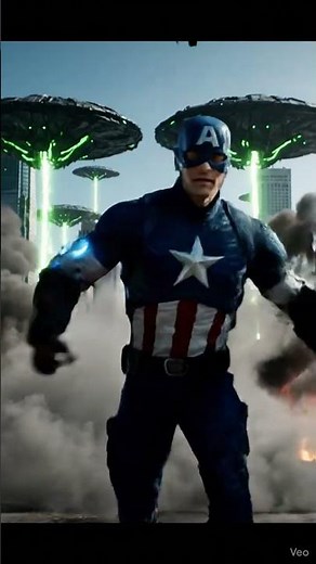 CAPTAIN AMERICA vs ALIENS IN LOS ANGELES 💥🇺🇸 | Ultimate Marvel Battle 2025 #usa