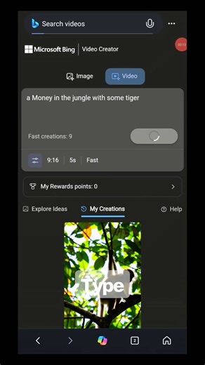 Samuel & Caleb | AI, Tech & Content Marketing on Instagram: "Comment “video” and I’ll DM you the link. . “You don’t need expensive software or editing skills to create videos anymore. There’s a free tool inside the Bing app that lets you create AI videos just by typing. It’s called Bing Video Creator — powered by ChatGPT. Here’s how it works: 📱 Open the Bing app → Tap “Video Creator” → Type your idea. In seconds, you get a full video — animations, voice, music — all generated for free. . #AIVid