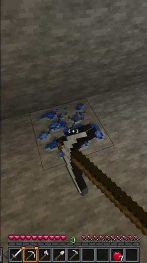 Minecraft Guide: How to get Lapis lazuli #shortvideo #minecraft