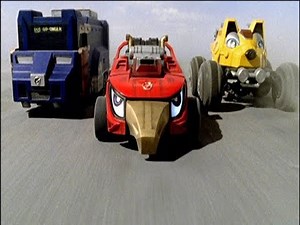 The Power Rangers summon the High Octane Zords | RPM | Power Rangers Official
