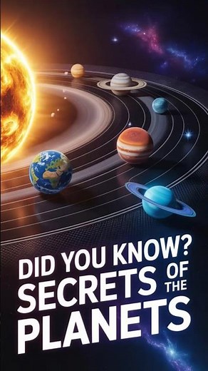 Did You Know These Mind-Blowing Facts About Planets in Our Solar System?#solarsystem #facts
