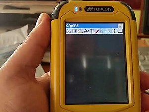 Conf Topcon GR3 como Base por Radio