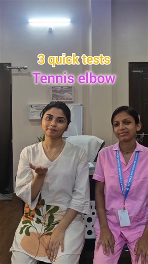 Dr.Ritwika (PT) on Instagram: "Tennis Elbow Special Tests✅️ Cozen's test-Resisted wrist extension causes pain Maudsley's test- Resisted middle finger extension causes pain Mill's test-Passive wrist flexion with elbow extension causes pain Follow for more tips like this! #tenniselbow #lateralepicondylitis #physiotherapy #elbowpain"