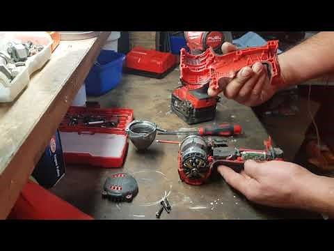 How to change Milwaukee tools brushes.