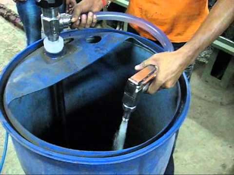 "KIJEKA" S.S. 316 Pneumatic Barrel Pump KE 205