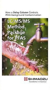 How a Delay Column Controls PFAS Background Contamination