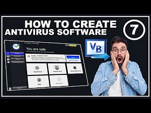 How to Create Antivirus Software VB.Net - 2022 Edition [UI DESIGN 5]