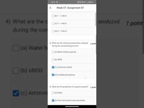 Municipal Solid Waste Management | Week 7 Quiz Assignment Answers | NPTEL SWAYAM 2024 |