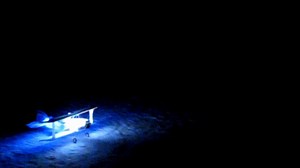 Night Flying, Shark1000 biplane.